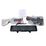 Retail value: about $90–$130 new. Veement VT12 Mirror Mounted Dash Camera With Wiring and Manual