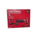 Craftsman V20 CMCE501D1 20V Oscillating Multi-Tool Kit w/ Battery Charger & Accessories
