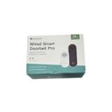 Retail value: about $99–$130 new. WUUK Wired Smart Doorbell Pro 2K Video Doorbell With Chime Open Box