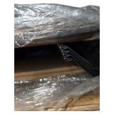 Retail value: about $90–$130 new. SUPERJARE SKU 3508RT Red & Black triple coverage patio umbrella