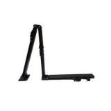 Adjustable Black Metal Wall Mount Brackets / Folding Arm Supports