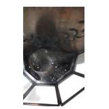 Decorative Metal Wall Lantern Sconce Candle Holder Copper Tone