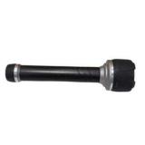 Husky 3 LED Flashlight Black/Silver 3 D Battery Flashlight