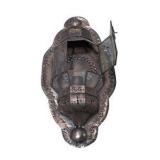 Decorative Metal Wall Lantern Sconce Candle Holder Copper Tone