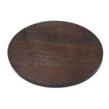 Ferrara Lazy Susan 21" Round Wood Finish Turntable – Item 2721-LZSSN