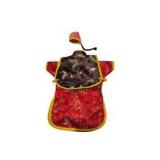 Decorative Asian Style Doll Dress With 3 Painted Eggs