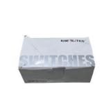 9 Pack Decorator Lighted Switches 91160-W10P Single Pole Push-In Side Wired White Open Box