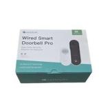 WUUK Wired Smart Doorbell Pro 2K Video Doorbell With Chime and Manuals