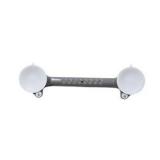 Mixed Bathroom Hardware Lot Korky Toilet Seal Shower Hose Tub Spout Grab Bar and Shower Caddy and Bathtub Safety Grab Bar Rail With Mounting Hardware