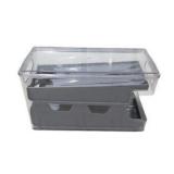 Mixed Kitchen and Storage Lot With Under Sink Shelf, Stackable Shelf and Stemglasses and more