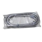 Mixed Bathroom Hardware Lot Korky Toilet Seal Shower Hose Tub Spout Grab Bar and Shower Caddy and Bathtub Safety Grab Bar Rail With Mounting Hardware