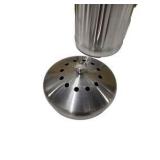 Stainless Steel Countertop Compost Bin with Filters & SuperBio 1.6 Gal Compostable Bags