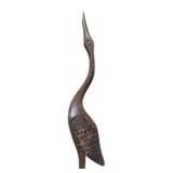 Dean Crouser Big Sky Carvers Sailfish Plates, Carved Wood Bird & Figure Décor Lot