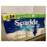 Sparkle Tear-A-Square Paper Towels
