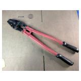 24"  Hand swager, specifically used for crimping copper or aluminum sleeves and stop sleeves onto wire rope or cable