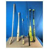 Baseball Bats and Fishing Poles