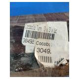 3" x 3" x12" Cocobolo turning blank, a dense exotic hardwood
