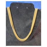 Brand New (3) 27" Gold Tone Rope Necklaces