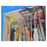 Large lot of screwdrivers