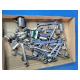 Large lot of wrenches and sockets