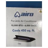 This is an Airo Comfort Portable Air Conditioner, model AC10MWS.