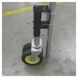4 Seasons Gate Wheel with Spring Suspension, 400-Lb. Capacity, 8in. x 3in. Dual Tires, Model# GW-400FF