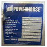 ^Powerhorse Extended Run Full Trash Pump, 2in. Ports, 11,000 GPH, 3/4in. Solids Capacity, 212cc OHV Engine, Model# DS20W #750126 Msrp $599.99