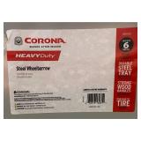 *Corona Steel Wheelbarrow 6 cubic ft