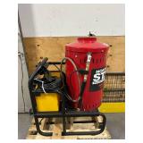 NorthStar Portable Electric Wet Steam and Hot Water Pressure Washer Add-On Unit, 4000 PSI, 4 GPM, 115 Volts MSRP $2500 (untested, read the description)