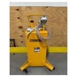 Strongway Diesel Caddy, 30 Gallons, 11.5ft. Hose, Steel MSRP $280 (untested)