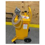 Strongway Diesel Caddy, 30 Gallons, 11.5ft. Hose, Steel MSRP $280 (untested)