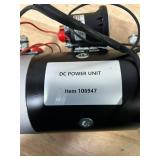 NorTrac 12 Volt DC Power Unit with Emergency Hand Pump, Single Acting, Dump Trailer (untested, sold as is)