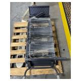Ballymore, Rolling Ladder, Overall Height 70 in, Steps 4, Material Steel MSRP $245 (missing hardware and wheels)