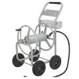 Strongway Garden Hose Reel Cart, 400ft. Capacity, Fits 5/8in. Hose MSRP $190