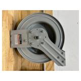Klutch Auto-Rewind Air Hose Reel with 3/8in. x 50ft. Rubber Hose, 300 PSI