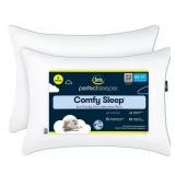 Serta Perfect Sleeper Comfy Sleep Eco-Friendly Bed Pillow Standard/Queen (2 Pk)