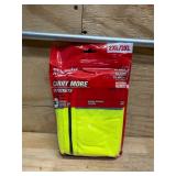 2X-Large/3X-Large Yellow Class 3 High Visibility Safety Vest with 10-Pockets and Sleeves