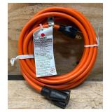 15Ft Orange Extension Cord