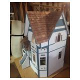Erins House 1992 Grandpa Dollhouse With Accessories