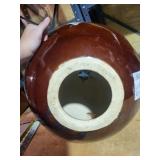 Large Ceramic Star Cutout Planter Vessel