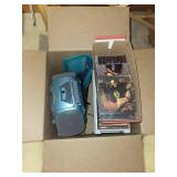 Gpx Am/fm Stereo Cassette Player With CD Player and Assorted Tapes