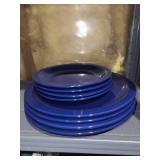 Mixed Kitchenware Lot - Bowls, Glasses, Cutlery, Knife Block & Plates