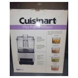 Cuisinart Mini-Prep Processor, Abioto Banneton Basket & Sourdough Book (Lot of 3)