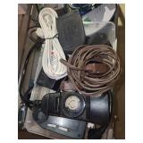 VuPoint Slide Converter, Smith-Victor Case & Equity Alarm Clock Mixed Lot