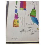 StoryPeople Brian Andreas 1997 Framed Print - I Didn