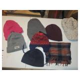 Eddie Bauer Winter Hats, Scarf & Gloves Mixed Lot
