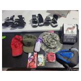 Mixed Dog Gear Lot - Canada Pooch Boots, Heroclip Clips & Hats