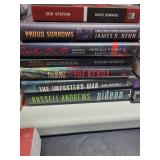 Mixed Mystery, Thriller & Geology Book Assortment