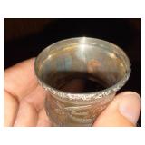 Antique Sterling Silver Shaker Set w Napkin Ring Boxed 1910 Engraved
