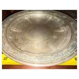 Pair Vintage Sterling Silver Sevilla 9in Plates Bowls Pat 1927